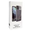 Compatibile Custodia Apple iPhone 11 Pro Max 6.5. Power Case iPhone con power bank. 4500 mAh. black. 4 led indicatori dello stato della carica POWCA1806B
