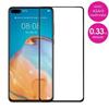 Lcd Protector Huawei P40. Black. Il bordo della pellicola è colorata di nero. Pellicola in vetro temperato ULTRA, (durezza 9H) - Alta definizione, Elevata sensibilità. 0,33mm   ULTRATG1845B