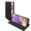 Compatibile Custodia Samsung Galaxy A32 4G. Satin2, Colore black. apertura a libro, portatessera, chiusura magnetica, funzione stand,taschina portatessere. superficie esterna con una trama intrecciata in leggero rilievo. SATIN2-1926B