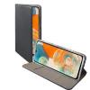 Compatibile Custodia Samsung Galaxy A23 5G. Satin2, Colore black. apertura a libro, portatessera, chiusura magnetica, funzione stand,taschina portatessere. superficie esterna con una trama intrecciata in leggero rilievo. SATIN2-2024B