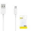 Compatibile Cavo Lightning USB  - cm 200 bianco Output: 5V 2.4A  Confezione in sacchetto  USBLIGHT2M-WIND