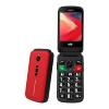 Cellulare Dual sim GSM. Colore red opaco. Bluetooth. 2.8 pollici. Jack 3,5. Torcia. GPRS. Quad band. Vibrazione. Tasto SOS. Rom 32MB con espansione micro SD massimo 32GB. Radio FM. Fotocamera: 0.3 Megapixel. Porta di ricaricai: TypeC.  CDR-C50-R