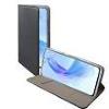Compatibile Custodia Honor 90 Lite. Satin2, Colore black. apertura a libro, portatessera, chiusura magnetica, funzione stand,taschina portatessere. superficie esterna con una trama intrecciata in leggero rilievo. SATIN2-2087B