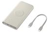 Samsung Power bank wireless 10.000 mAh 25 watt, beige EB-U2510XUEGEU