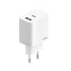 OPPO CARICA DA RETE (NO CAVO) SUPERVOOC GaN 33W DUAL PORT (USB+TYPE-C) WHITE 110110230101 Adattatore con supporto al protocollo UFCS PPS 33W QC 18W supporta i telefoni cellulari SUPERVOOC e può anche fornire servizi di ricarica fino a 5 V/2 A per altri te