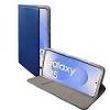 Compatibile Custodia Samsung Galaxy S25. Satin2, Colore blue. apertura a libro, portatessera, chiusura magnetica, funzione stand,taschina portatessere. superficie esterna con una trama intrecciata in leggero rilievo. SATIN2-2178BL