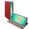 Compatibile Custodia Samsung Galaxy A26. Satin2, Colore red. apertura a libro, portatessera, chiusura magnetica, funzione stand,taschina portatessere. superficie esterna con una trama intrecciata in leggero rilievo. SATIN2-2194R
