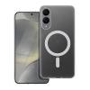 Compatibile Custodia Samsung Galaxy S25 Edge. Magnet 3 in silicone con magnete ricarica wireless. Colore trasparente. MAG32209T