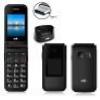 CDR C38B 2G Cellulare Dual sim senior GSM Quad band colore black. Display interno da 2.4 pollici. esterno 1.77 pollici Connettore Type-C. Torcia. Tasto SOS. Alto volume suoneria. Rom 32 MB con espansiNon imponibile co.6, lett.b e c, art.17 DPR 633/72"  
