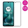 Lcd Protector Motorola G06/G06 Power. Pellicola in vetro temperato ULTRA, con bordi black, antifrantumi, Altissima resistenza (durezza 9H) - Alta definizione - Elevata sensibilità al tatto. Spessore 0,33mm  ULTRATG2255B