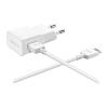 Samsung caricabatterie da rete  EPTA10EWEQG white per Galaxy Note3 - Input: 100-240V / 0,35A - Output: 5V / 2000mA