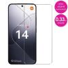 Lcd Protector Xiaomi 14. Pellicola in vetro temperato ULTRA, con bordi arrotondati, antifrantumi, Altissima resistenza (durezza 9H) - Alta definizione - Elevata sensibilità al tatto. Spessore 0,33mm  ULTRATG2131