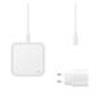 Samsung Wireless Charger 15W ricarica rapida con adattatore, bianco EP-P2400TWEGEU
