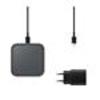 Samsung Wireless Charger 15W ricarica rapida con adattatore, nero EP-P2400TBEGEU